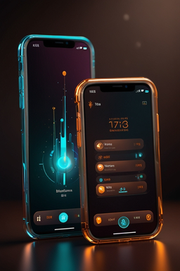 Smartphone mit Casino-App